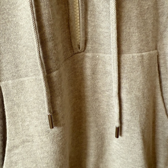 ATM ANTHONY THOMAS MELILLO PONCHO HOODIE SWEATER 1/4 ZIP MINIMALIST CASUAL XS S - Picture 7 of 12